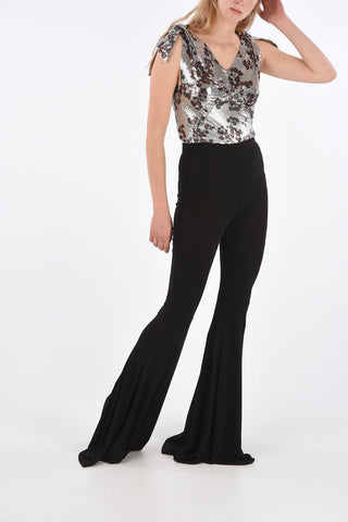 Side zip clousure bootcut pants