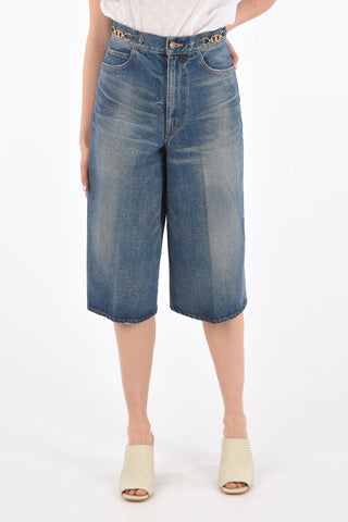 Denim TRIOMPHE Culotte Pants
