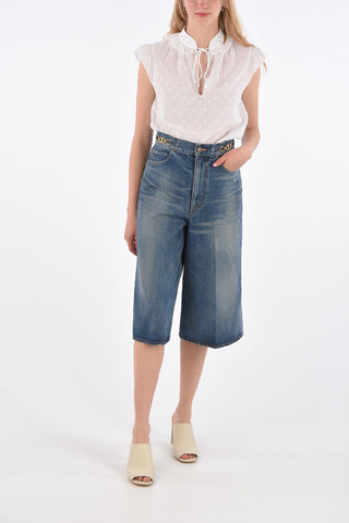 Denim TRIOMPHE Culotte Pants