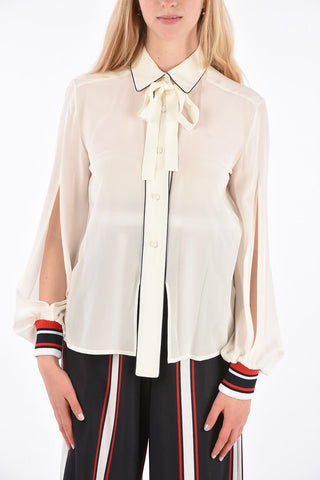 Pointed Flat Collar ISAKO Shirt
