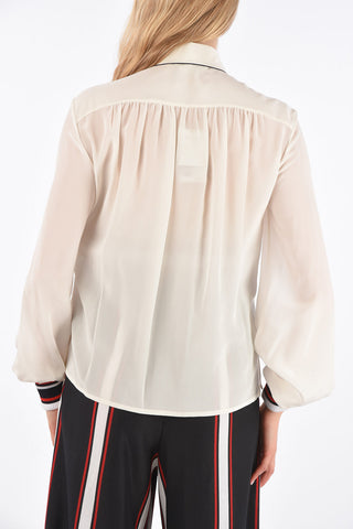 Pointed Flat Collar ISAKO Shirt