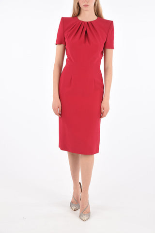Short Sleeve A-Line Dress