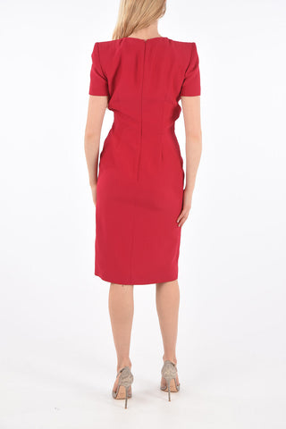 Short Sleeve A-Line Dress
