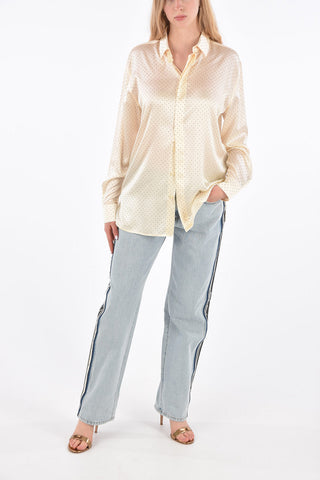 Hidden Closure Studded Shirt