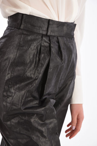 Double Pleated High Waist Pants