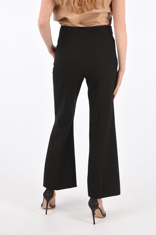 Wool Bootcut Pants