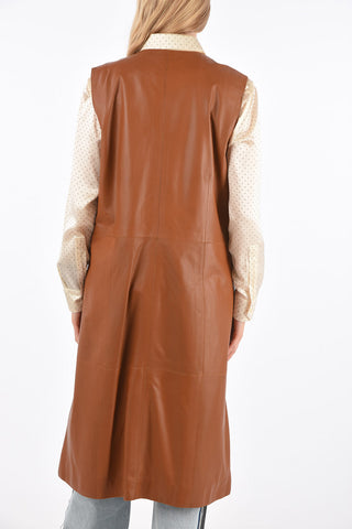 Leather Sleeveless KYNAIRA Waist Coat