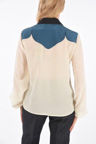 Studded Neck MADELYN Blouse