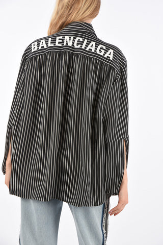 Striped Shirt with Bow