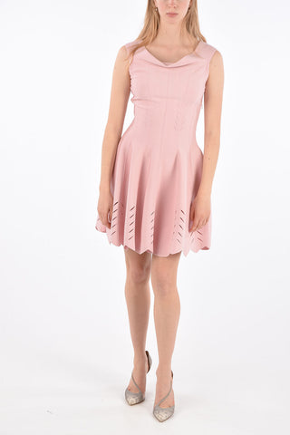 Off-Shoulder Flared Dress