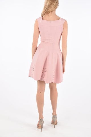 Off-Shoulder Flared Dress