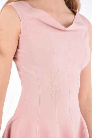 Off-Shoulder Flared Dress
