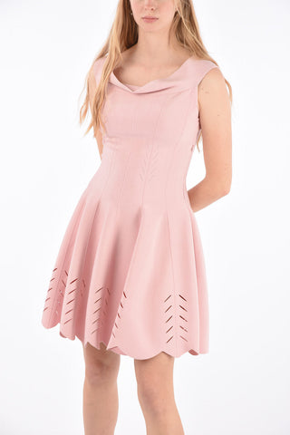 Off-Shoulder Flared Dress