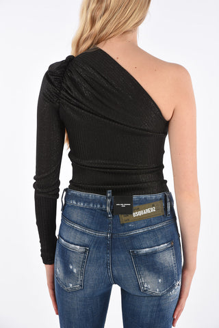 Glittered One shoulder Body