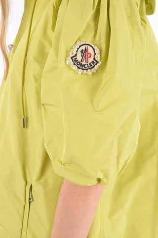 SIMONE ROCHA leg-o-mutton sleeve 4 PANSY jacket with hood