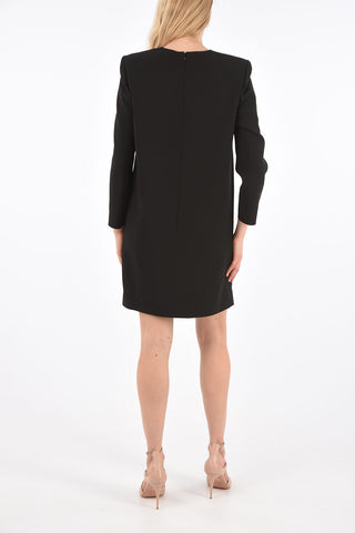 Jetted Pocket Shift Dress