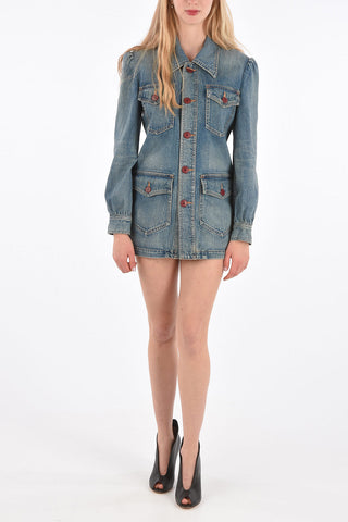 Mini Dress in Denim