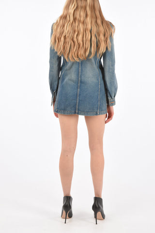 Mini Dress in Denim