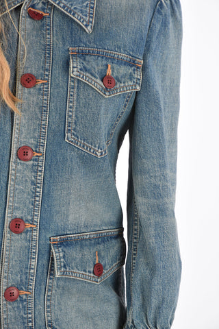Mini Dress in Denim