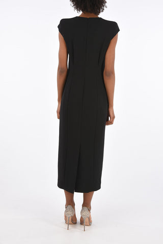 vestito midi DAIA BIS con spacco posteriore