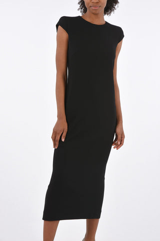 vestito midi DAIA BIS con spacco posteriore
