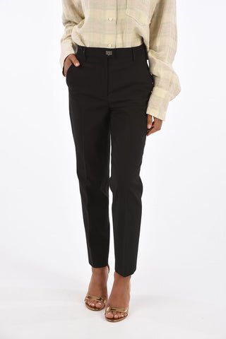 Straight-leg Tailored Pants