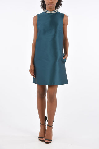 Jewels details RONIA a-line dress