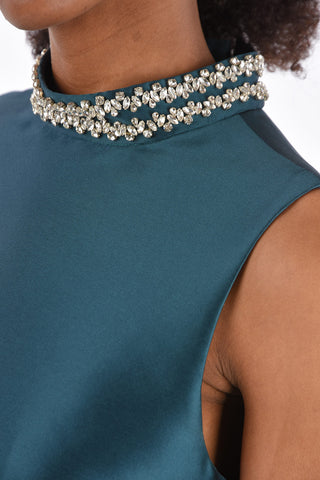 Jewels details RONIA a-line dress