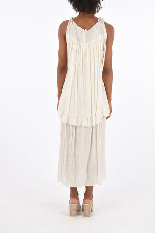 Toile Fiammato Silk Tunic dress