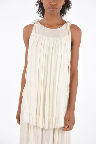 Toile Fiammato Silk Tunic dress