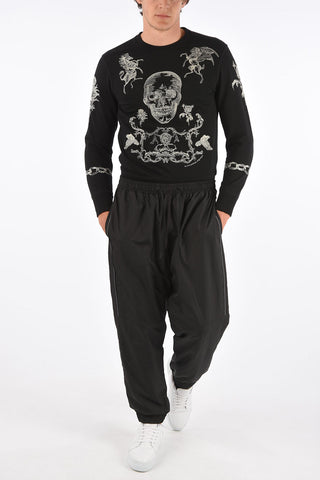 pantalone con coulisse in vita