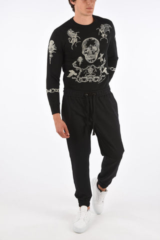 pantalone con coulisse in vita