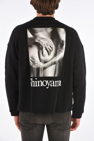 SHINOYAMA NUDE Printed crew-neck sweatshirt