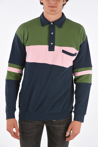 sweat polo shirt