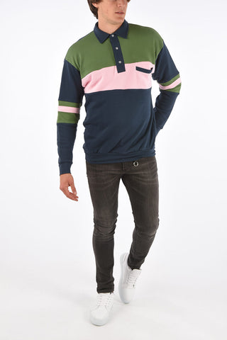 sweat polo shirt