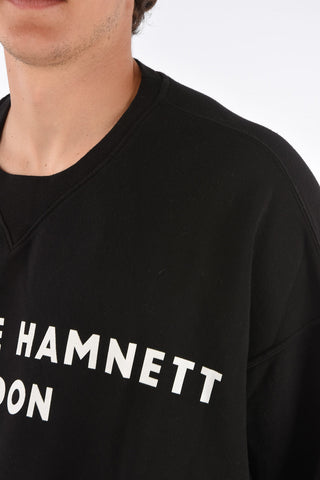 Oversized VINCE Crew-Neck Sweatshirt