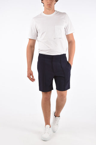 drawstring waist shorts