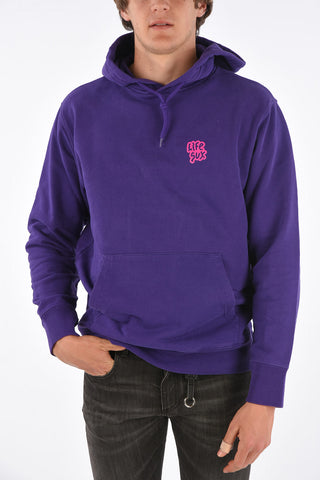 hoodie sweatshirt with maxi patch pocket