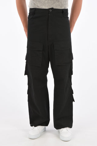 Low-rise waist cargo pants