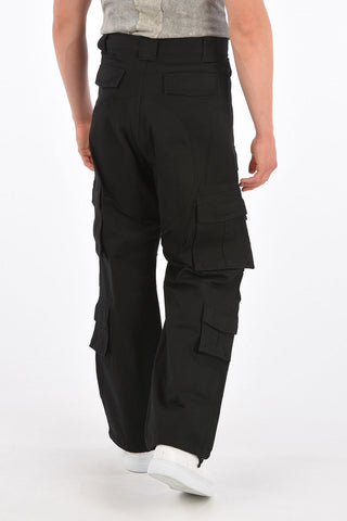 Low-rise waist cargo pants