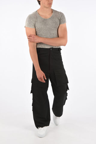Low-rise waist cargo pants
