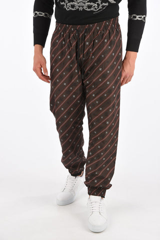 pantalone Karligraphy con coulisse in vita