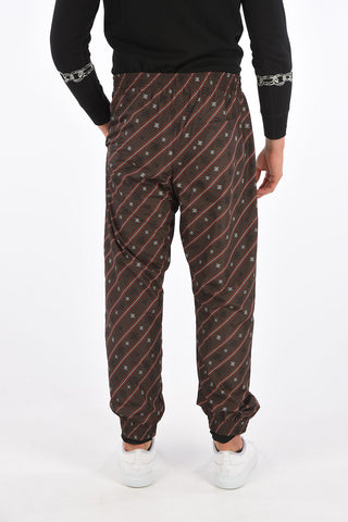 pantalone Karligraphy con coulisse in vita