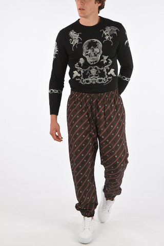 pantalone Karligraphy con coulisse in vita
