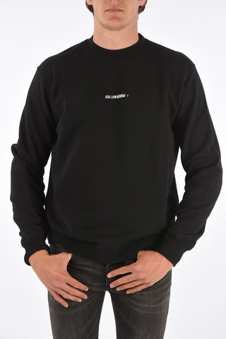 printed crew-neck sweatshirt