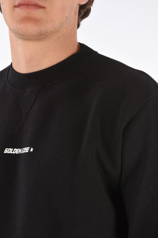 printed crew-neck sweatshirt
