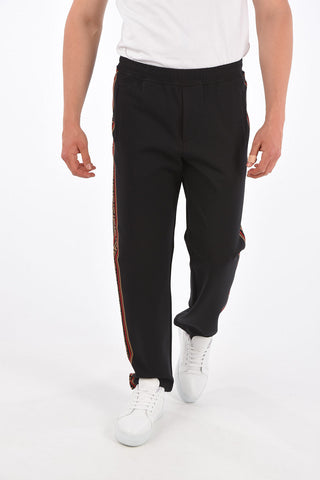 logoed side band pants