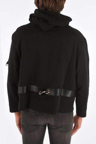 hoodie sweatshirt with removable pockets
