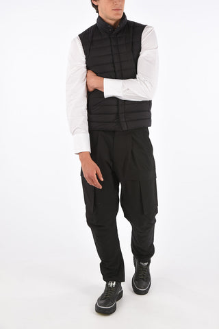 sleeveless puffer jacket