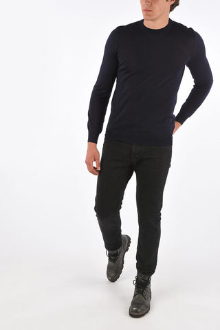 wool crew-neck sweater
